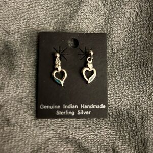 Sterling Silver Heart Earrings